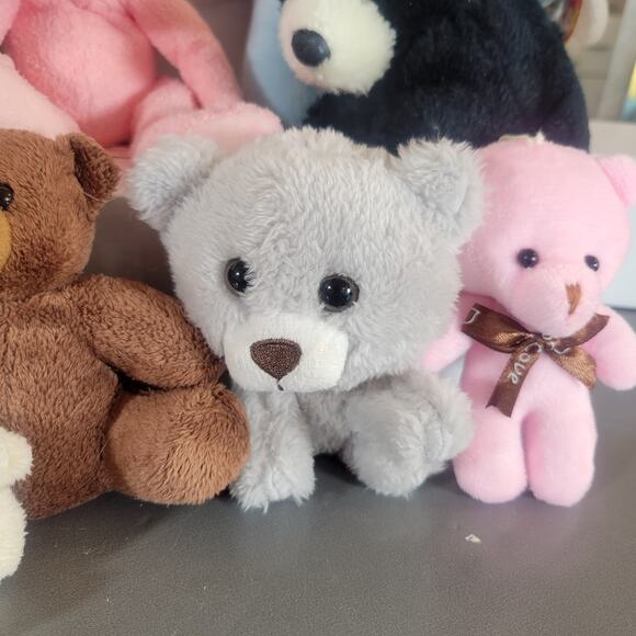 Lot of 24 Small Plush Bears - TY, Russ, Assorted Some Vintage Collectibles - Picture 8 of 16